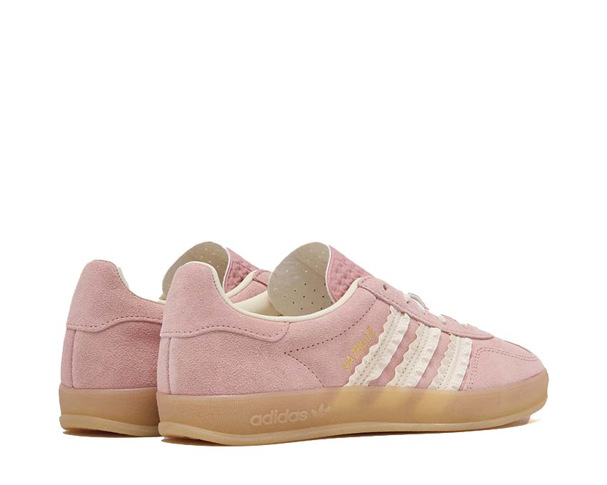 Adidas Gazelle Indoor W Wonder Mauve semelle — semelle caoutchouc plate