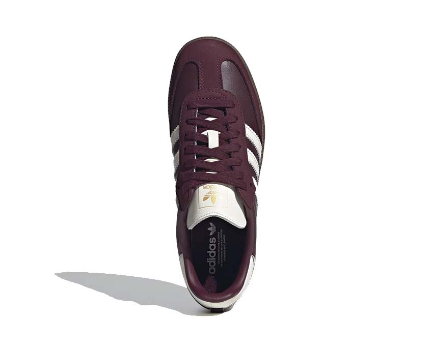 Adidas Samba OG W Maroon — Rückansicht