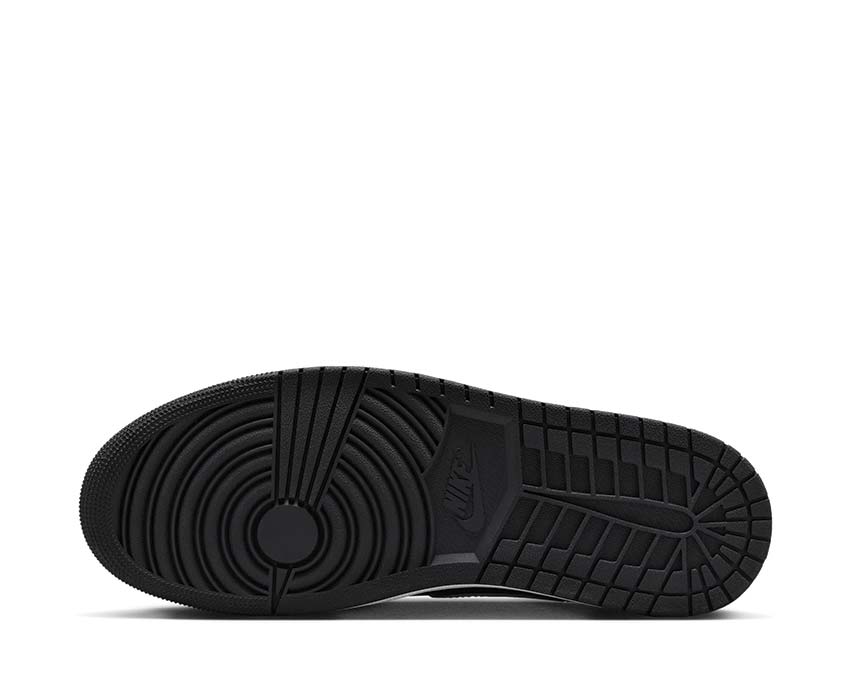 Jordan Air Jordan 1 Low OG Shadow Black Grey — Rückansicht Herren