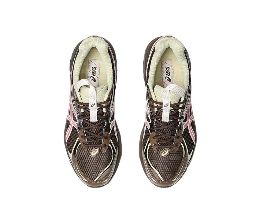 Asics UB8-S GT-2160 Kiko Kostadinov Brown Storm/Sienna Rückansicht — Gel Kollaboration Dämpfung