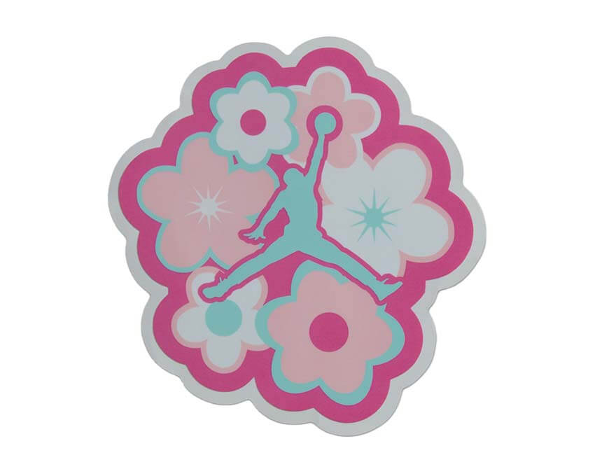 Jordan 3 Retro TD Pearl Pink vue arrière — Jordan 3 Retro TD enfant rose
