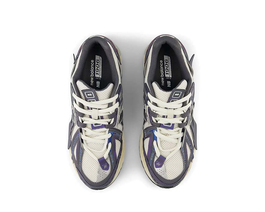 New Balance 1906A Inkwell detalle — detalles metálicos dorados y plateados