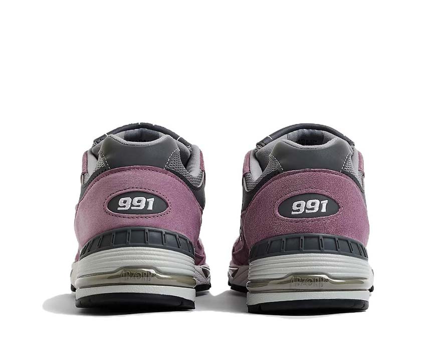 New Balance 991 Made in UK Mauve semelle — amorti ENCAP stabilité maximale