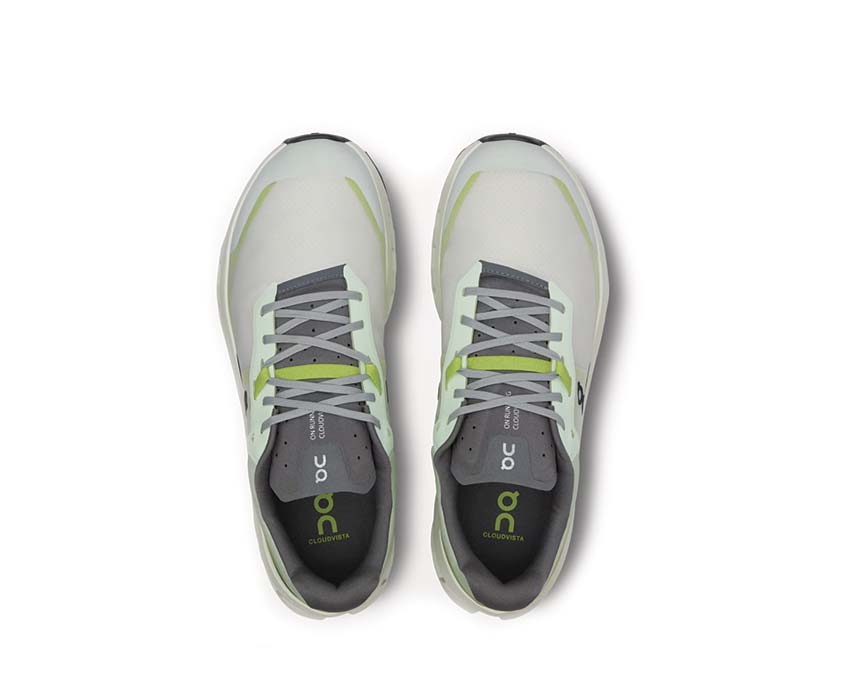 On Cloudvista 2 Lima/Kiwi detalle — mesh transpirable trail hombre