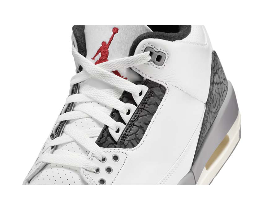 Jordan Air Jordan 3 Retro Cement Grey — Vorderansicht Herren grau Zement