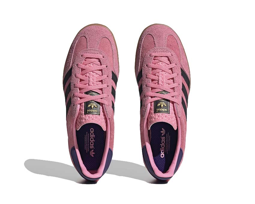 Adidas Gazelle Indoor Bliss Pink / Core Black - Collegiate Purple IE7002