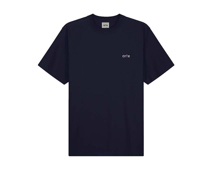 Arte Teo Back Team T-Shirt Navy SS24-026T