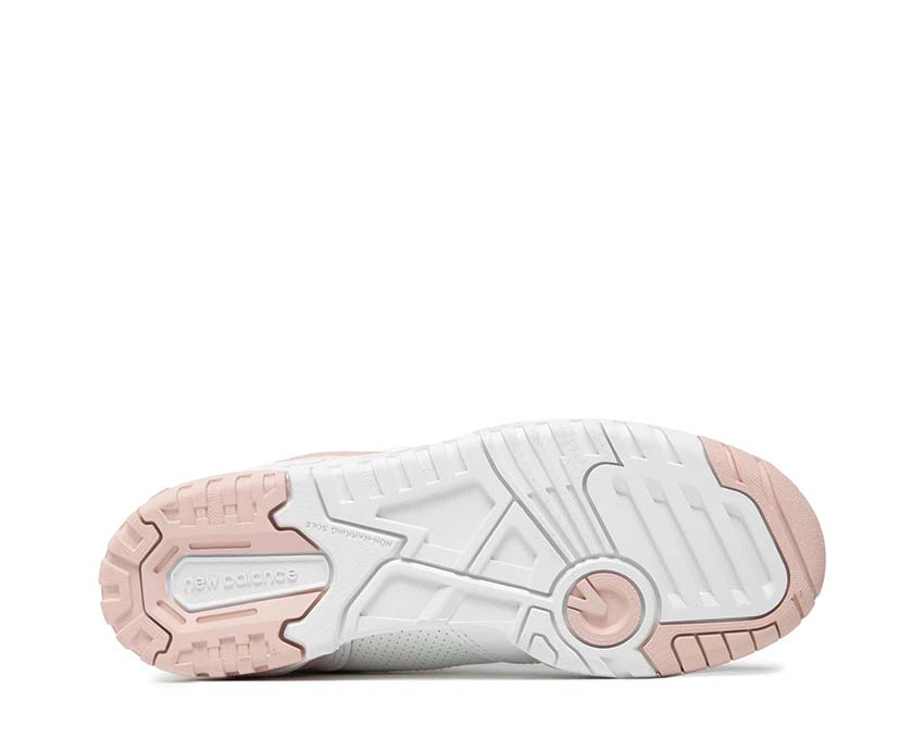New Balance 550 W White Pink sole — vintage cupsole