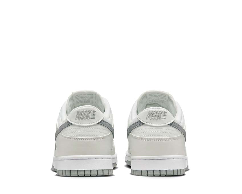 Nike Dunk Low Retro Summit White / LT Smoke Grey - Platinum Tint DV0831-106