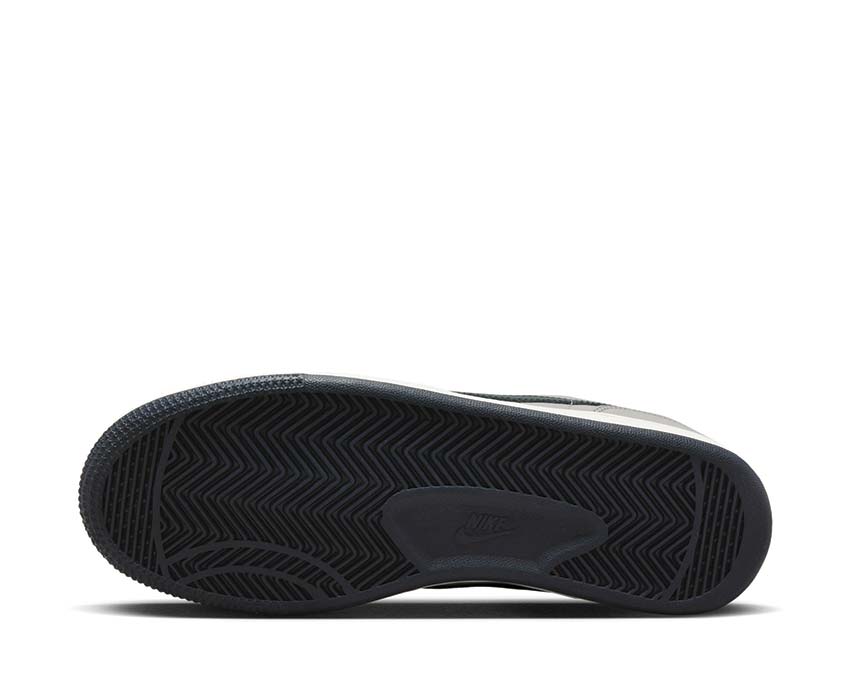 Nike Terminator Low Granite — rear view Dark Obsidian Sail