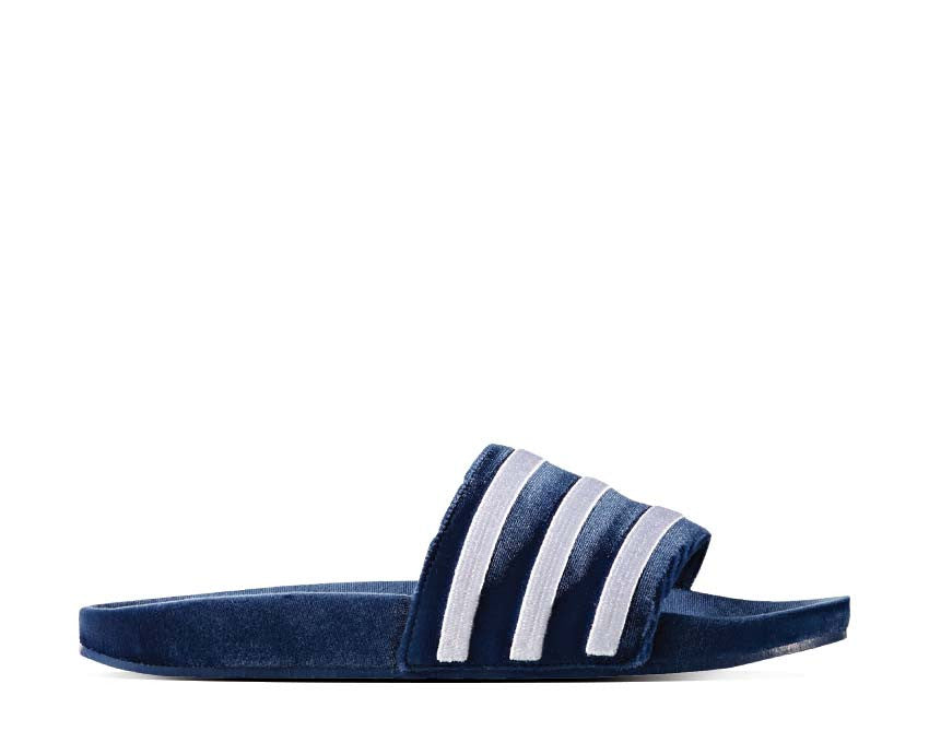 Velvet best sale adidas slides