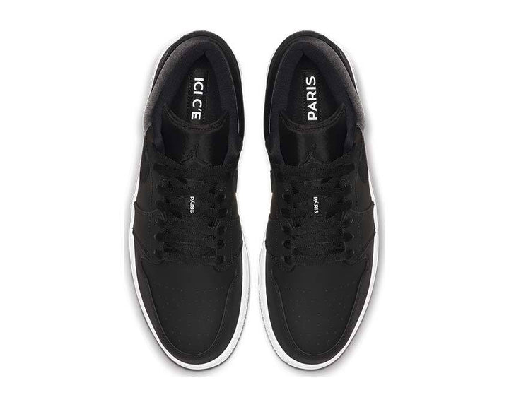 Nike Air Jordan 1 Low PSG Black Dark Grey Infrared 23 CK0687-001