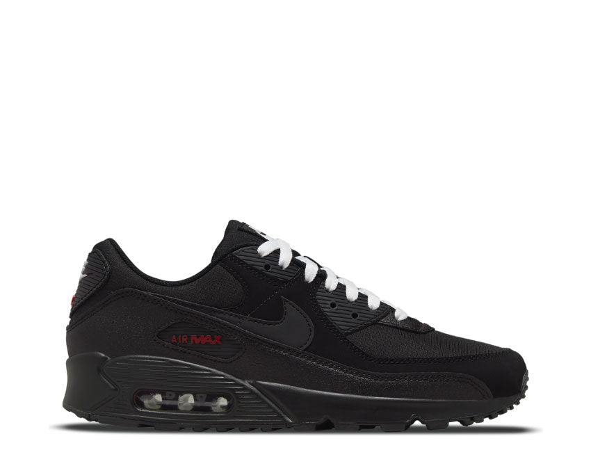nike air max 90 black red