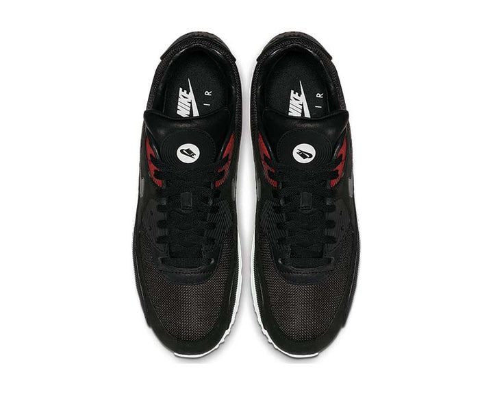 Nike Air Max 90 Premium Black / Cool Grey - Teal Tint - University Red CK0902-001