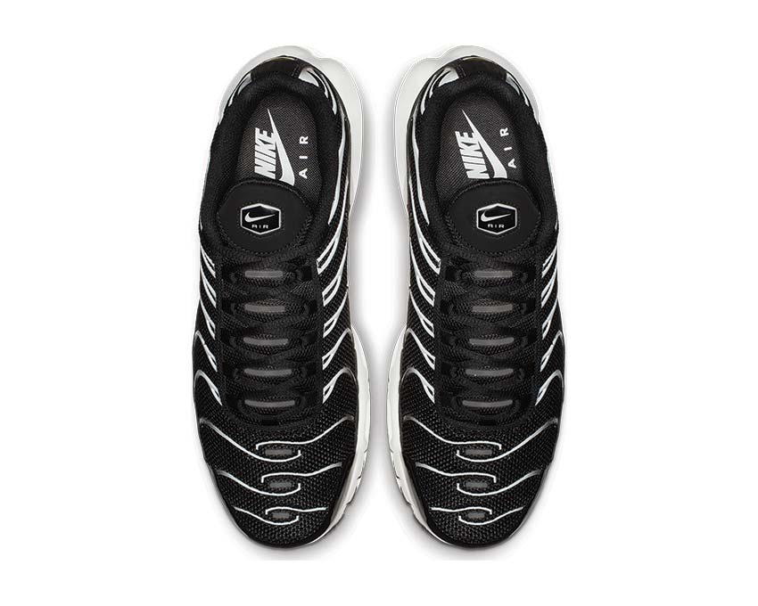 Nike Air Max Plus Black / White - Black - Reflect Silver 852630-038