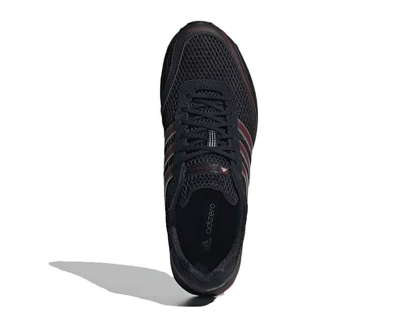 Adidas Adizero Adios OG Core Black — vue avant running noir monochrome