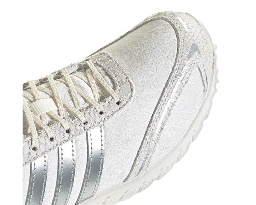 Adidas Adizero Adios OG W Off White vue latérale — tige mesh légère blanc cassé