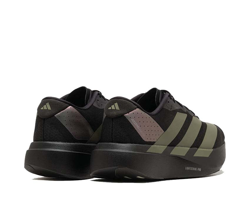 Adidas Adizero Evo SL M Black Olive suela — grip Continental robusto