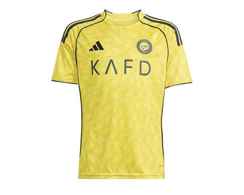 Adidas Al Nassr FC 25/26 Home Jersey Kids — kids home shirt season 2025-2026