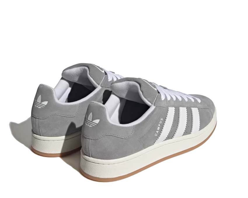 Adidas Campus 00s Grey Three Cloud White suola — suola piatta vulcanizzata