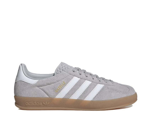 Adidas Gazelle Indoor Grey Two — sneaker unisexe daim gris indoor semelle gomme