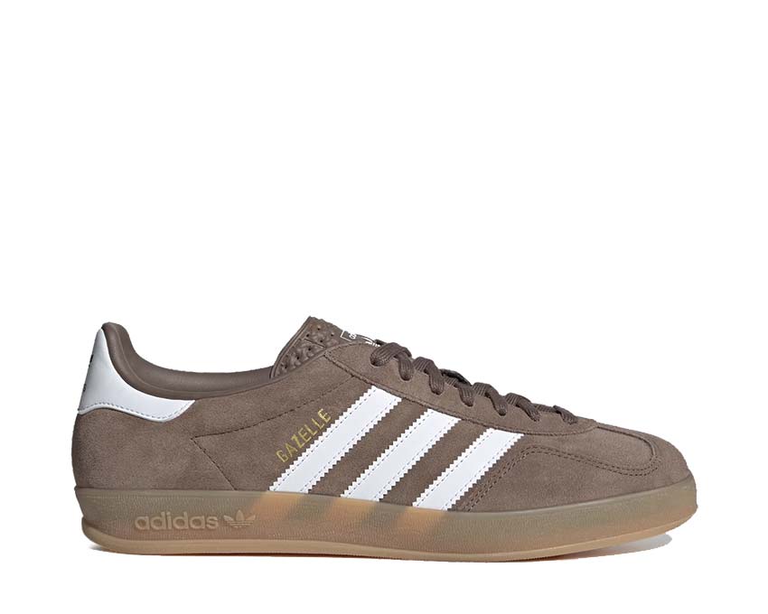 Adidas Gazelle Indoor Earth Strata — sneaker donna scamosciato indoor suola gomma