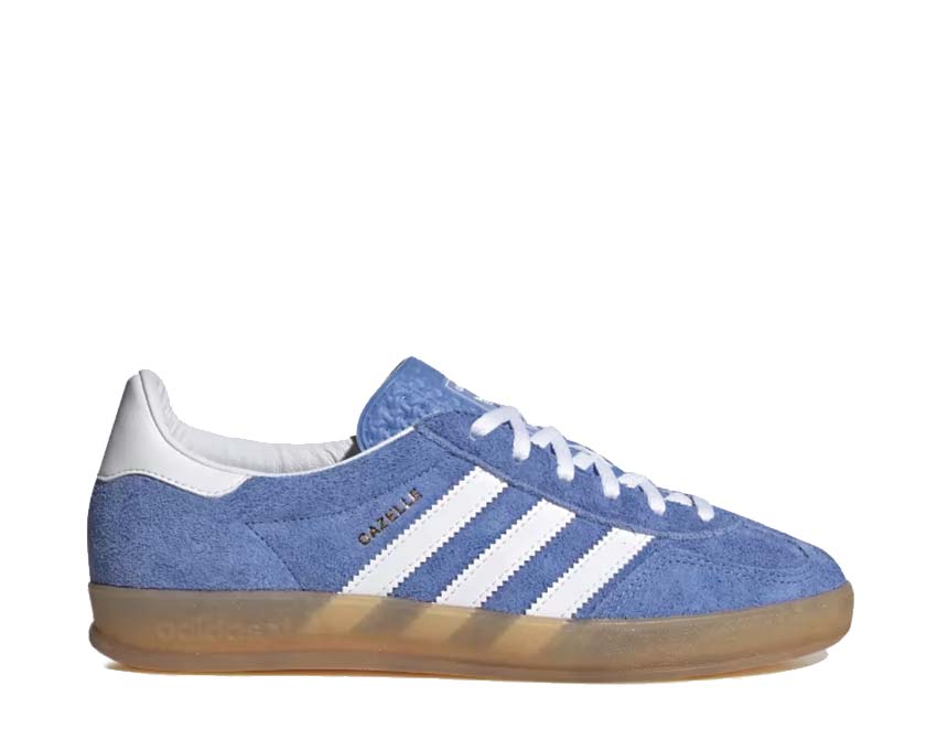 Adidas Gazelle Indoor W Blue — women's sneaker suede vintage indoor style