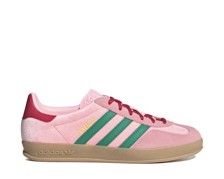 Adidas Gazelle Indoor W Glow Pink — sneaker femme rétro indoor