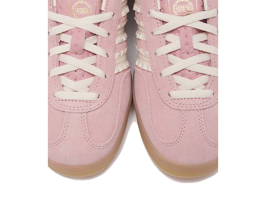 Adidas Gazelle Indoor W Wonder Mauve vue latérale — tige suède