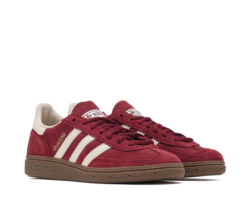 Adidas Handball Spezial Noble Maroon Sohle — cremefarbene Gummisohle