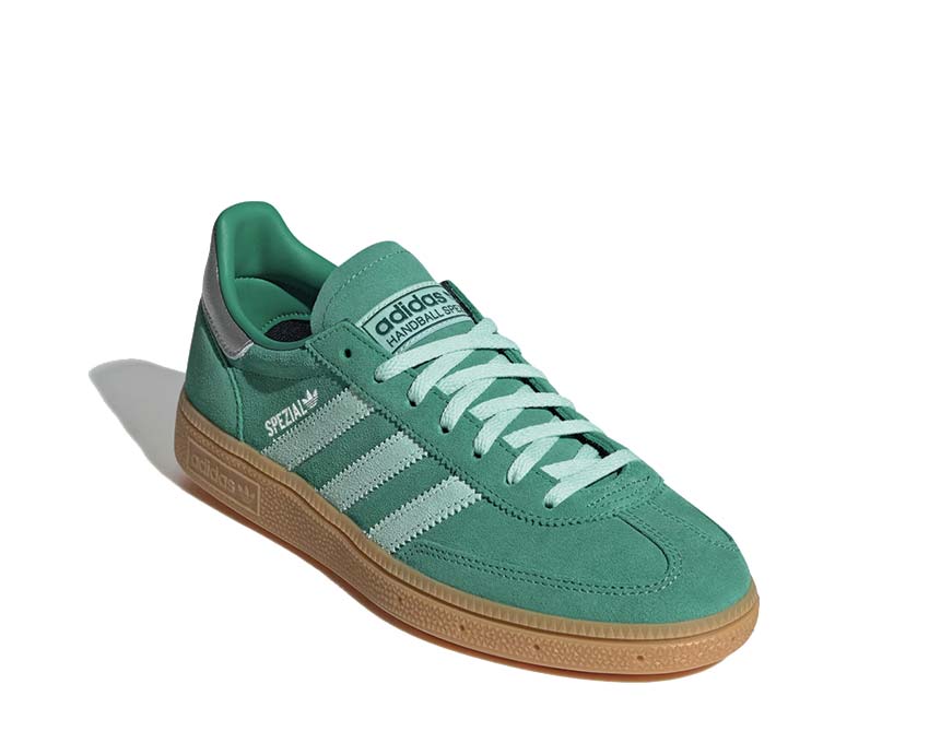 Adidas Handball Spezial W Court Green semelle — semelle gomme plate