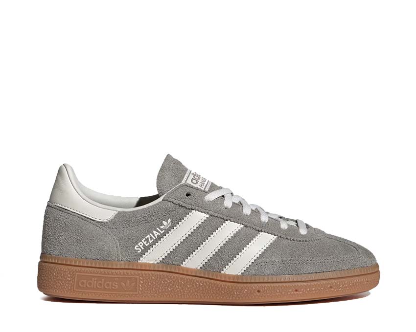 Adidas Handball Spezial W Silver Pebble — sneaker femme cuir suède