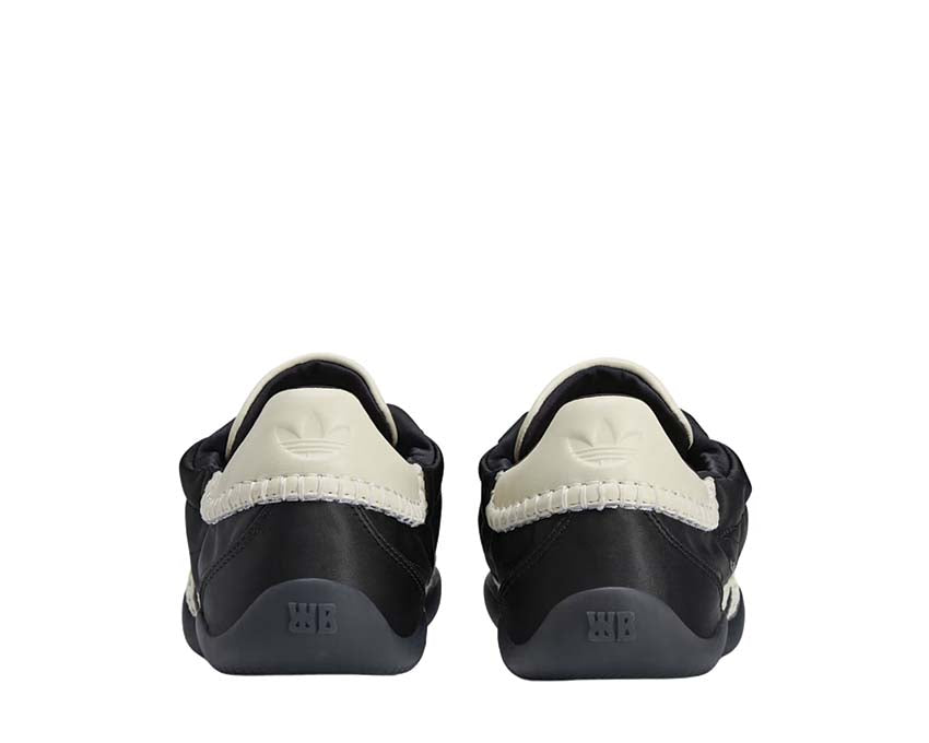 Adidas Karintha x Wales Bonner Low Satin Black suela — suela plana ligera