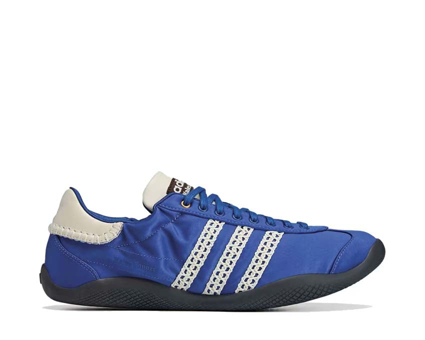 Adidas Karintha x Wales Bonner Low Satin Blue — unisex sneaker glossy satin