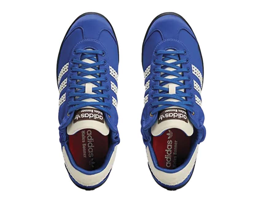 Adidas Karintha x Wales Bonner Low Satin Blue sole — flat lightweight sole