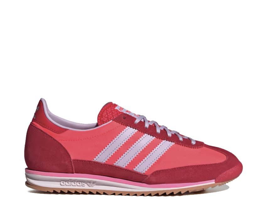 Adidas SL 72 OG Red Ice Lavender — women's red and lavender retro sneaker