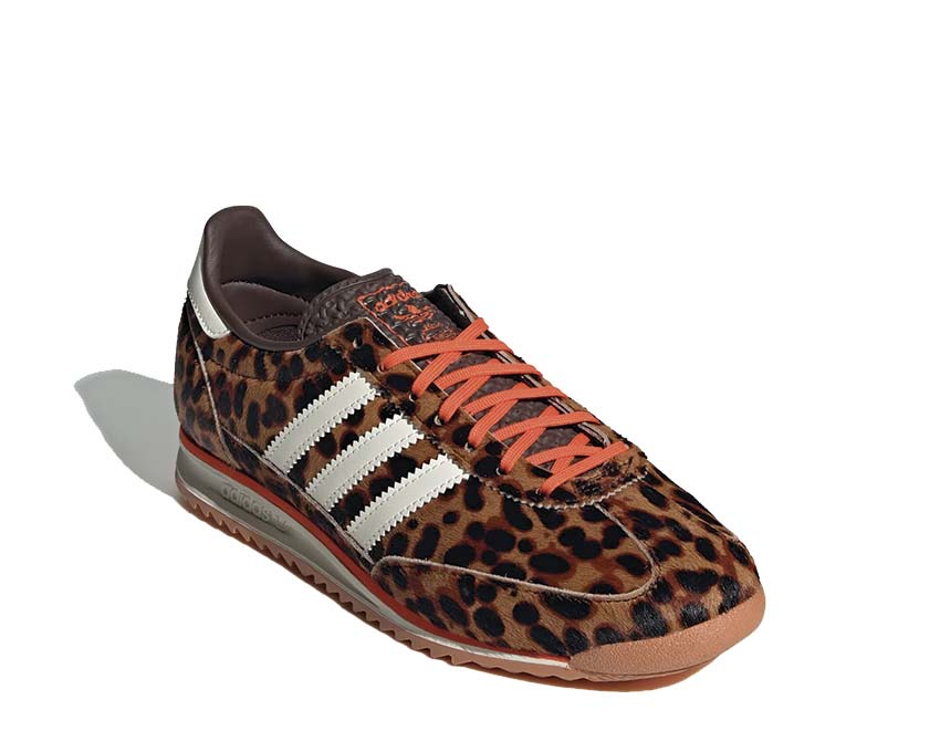 Adidas SL 72 OG W Leopard Print Sohle — OG Cupsole Gummi