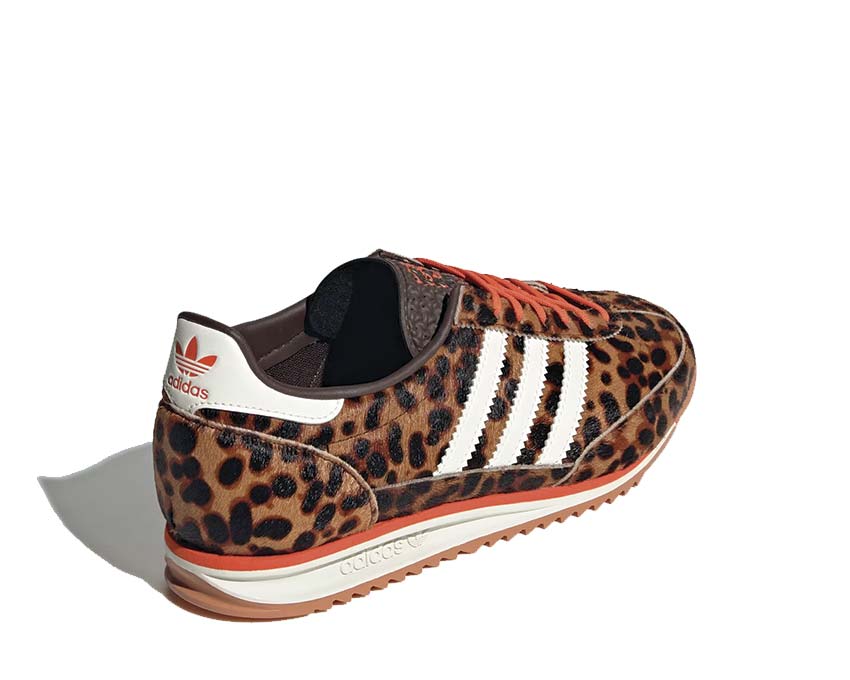 Adidas SL 72 OG W Leopard Print Detail — Nubuk-Obermaterial Leopardenmuster