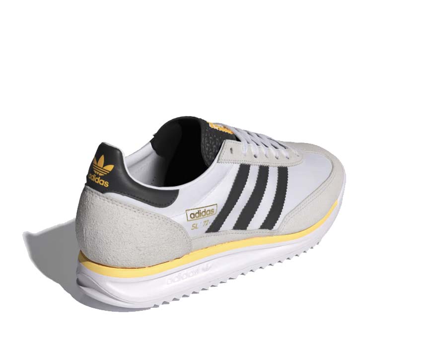 Adidas SL 72 RS Cloud White Core Black semelle — semelle running légère noire