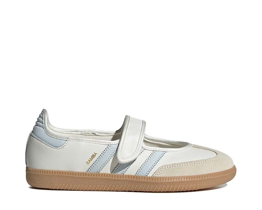 Adidas Samba Jane Cloud White — sneaker femme cuir blanc tige basse epurée