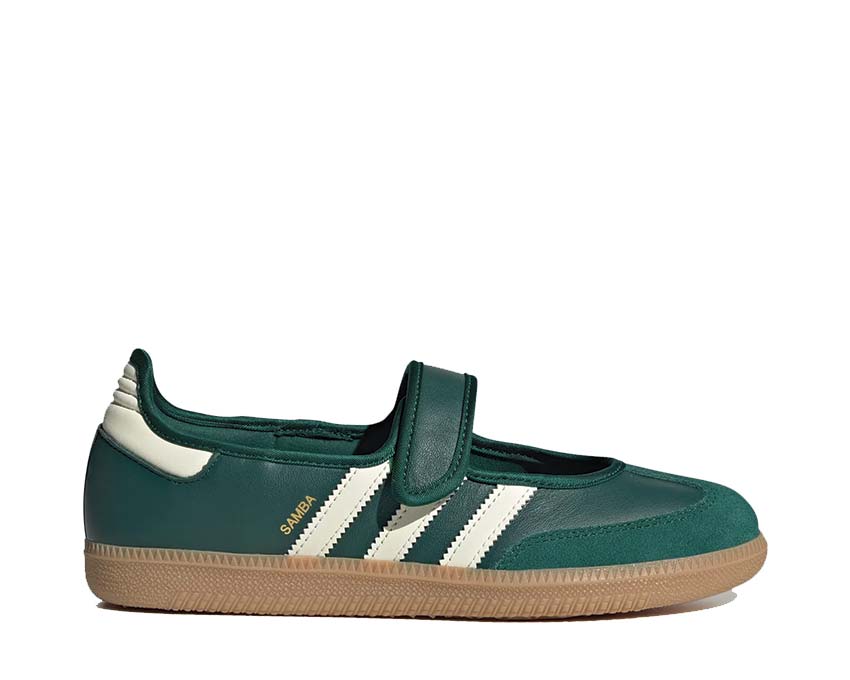 Adidas Samba Jane Collegiate Green — Damen-Sneaker Wildleder grün College-Stil