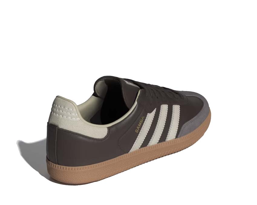 Adidas Samba OG Brown semelle — semelle gomme naturelle antidérapante