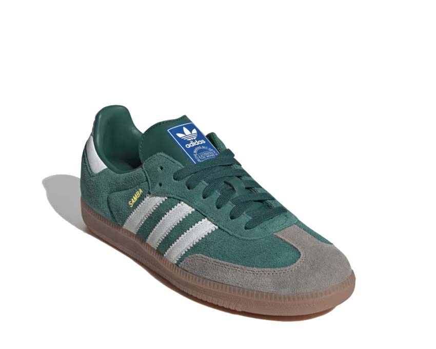 Adidas Samba OG Collegiate Green semelle — gomme gum vintage