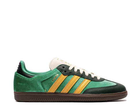 Adidas Samba OG Court Green — sneaker femme cuir premium vert