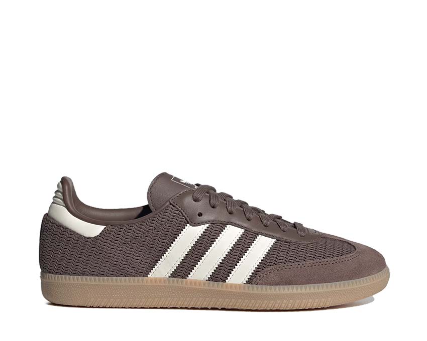 Adidas Samba OG Earth Strata — zapatilla mujer cuero terroso fútbol vintage