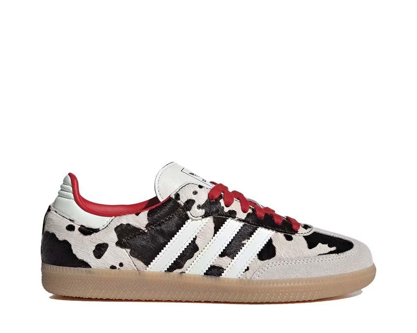 Adidas Samba OG W Cow Cloud White/Core Black — women's sneaker cow print