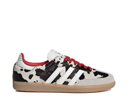 Adidas Samba OG W Cow Cloud White/Core Black — women's sneaker cow print