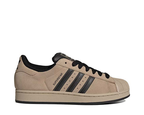 Adidas Superstar II Stone Khaki — unisex Sneaker ikonisches Leder