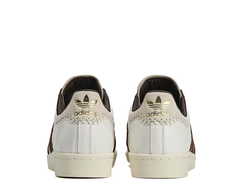 Adidas Superstar x Wales Bonner Weiß Detail — Premium-Leder und Stickereien