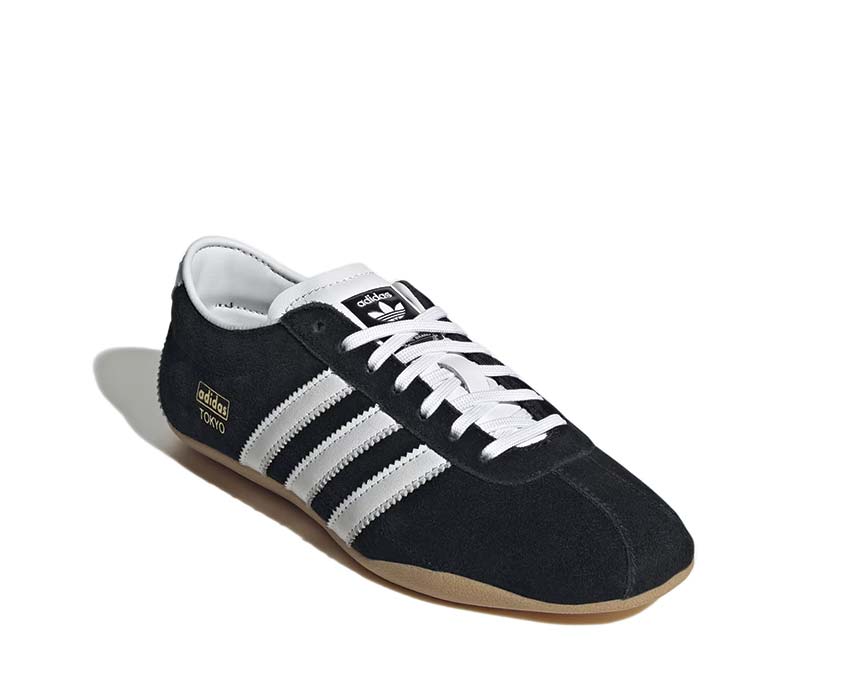 Adidas Tokyo W Core Black Seitenansicht — klares Design und Dämpfung